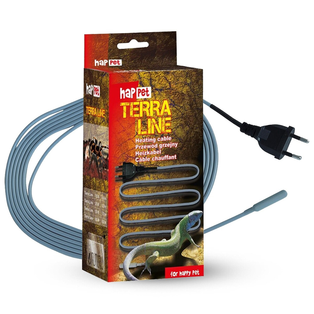 Kabel Grzewczy 25W 4,5m do Terrarium Akwarium Przewód Grzejny